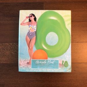 South Beach Inflatable Avocado Pool/Beach Float